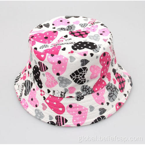 High Quality Custom 6 Panel Hat OEKO-TEX Custom Kids Bucket Hat Sun Hat Supplier